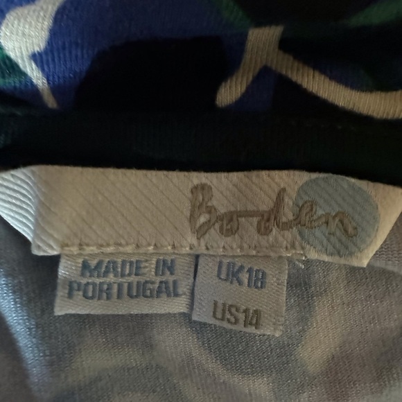 Boden circle print dress with 3/4 sleeves Size 14 - Picture 6 of 9